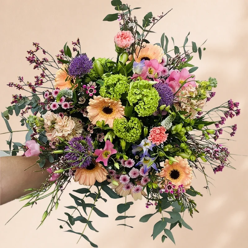 veldboeket met pastelkleuren bestellen 3 - de bloemenloods